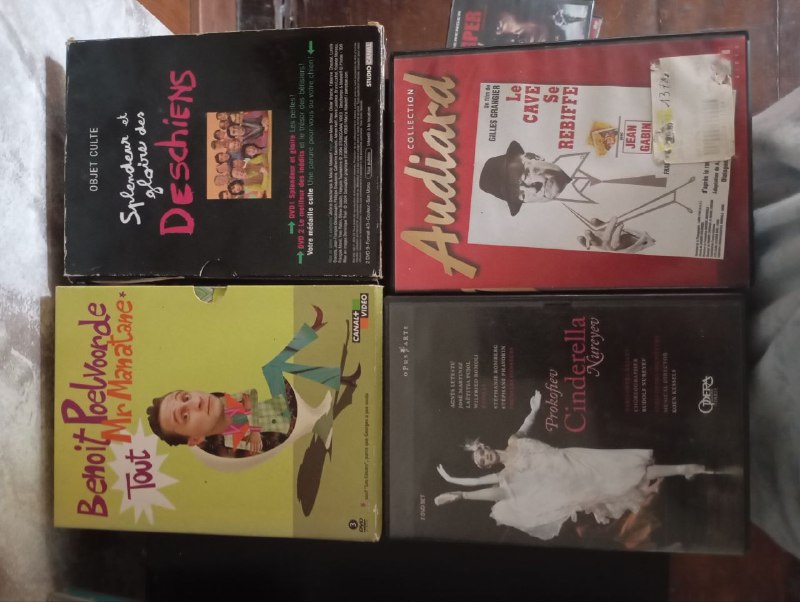 DVD диски на французском языке 7
