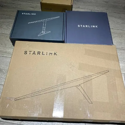 Starlink комплект с кабелем и крепежом