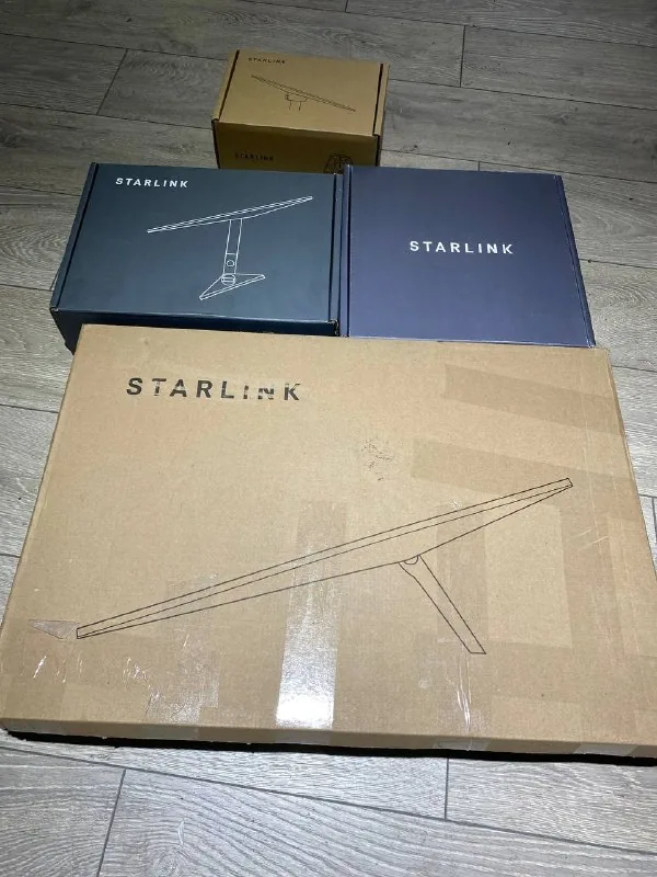 Starlink комплект с кабелем и крепежом 1