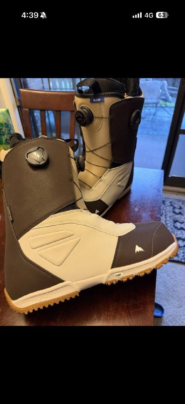 Burton Ruler Boa сноубордические ботинки коричневый/песочный, размер 11 7