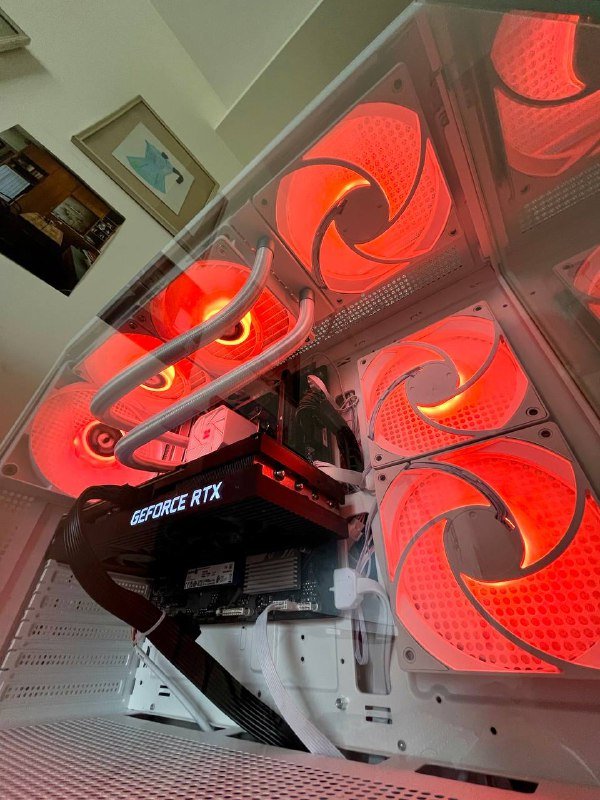 Игровой ПК Ryzen 5 7600x, 32GB, RTX 3070, монитор, клавиатура 2