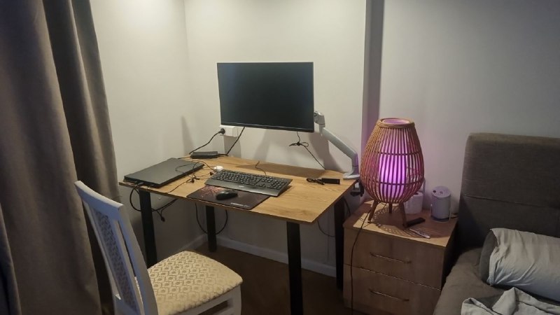 Игровой монитор Asus TUF VG27AQ1A, кронштейн ArmMedia LCD-T31