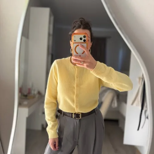 Женский шерстяной кардиган ZARA