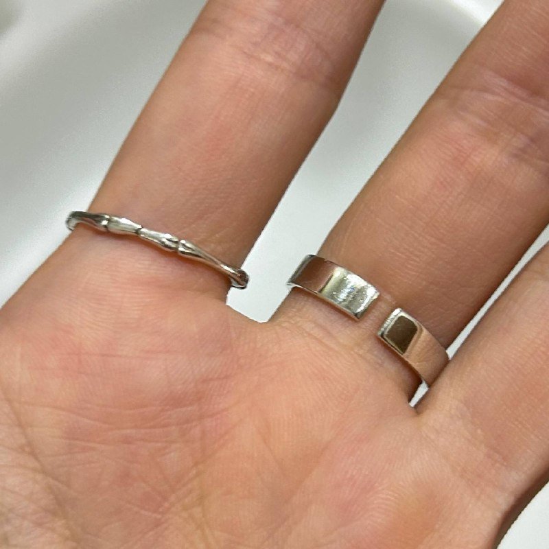 Кольца серебро 925 с натуральным лунным камнем 2