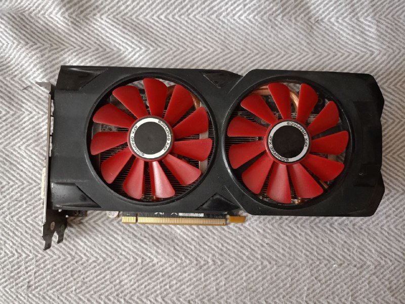 Видеокарта RX 570 XFX 8GB 3