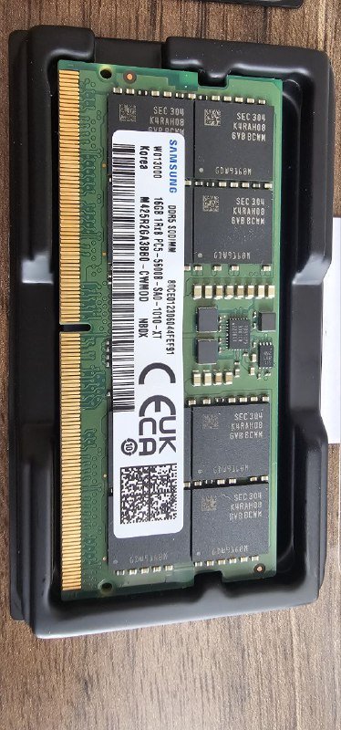 Sodimm DDR5 5600 16GB 2 шт 2