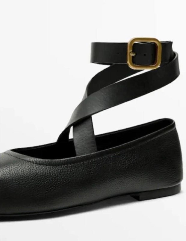 Балетки-балерины Massimo Dutti, натуральная кожа, размер 36 2