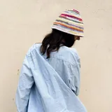 Вязаная панама в стиле Miu-Miu 3