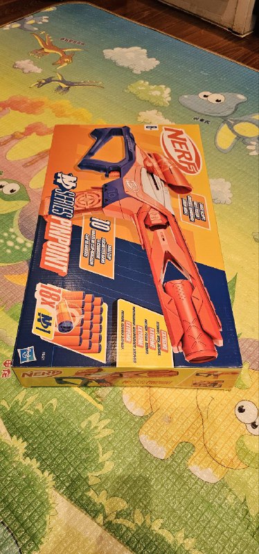 Экскаватор Bruder, самосвал, кран Полесье, NERF Pinpoint 3