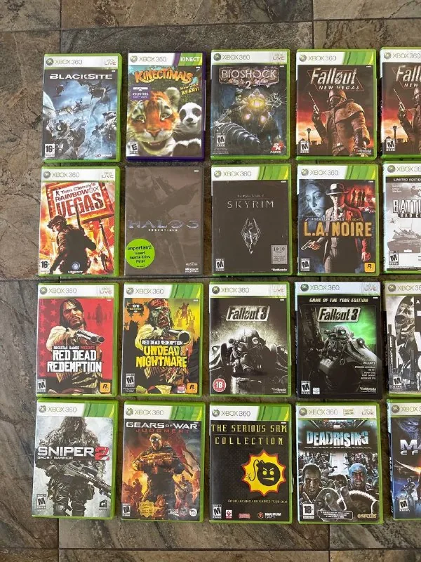Игры на Xbox 360 1