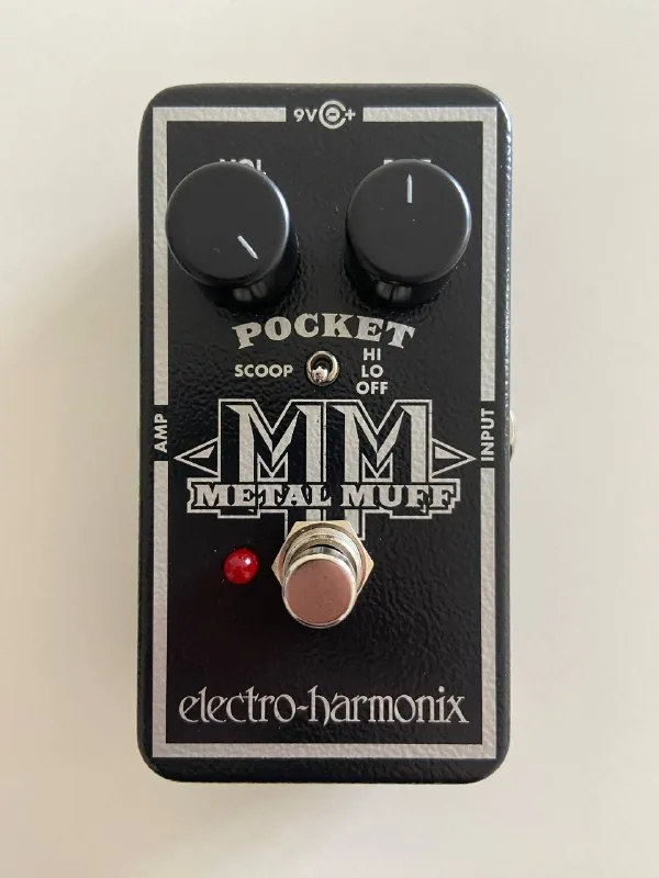 Electro-Harmonix Pocket Metal Muff guitar distortion pedal 1