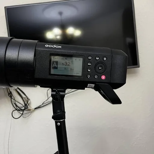 Импульсный свет Godox AD400, октобокс, синхронизаторы, стойка