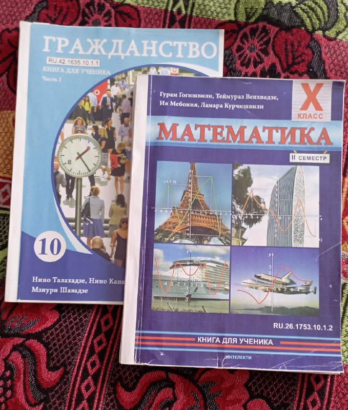 Книги на русском 10 класс, математика 2