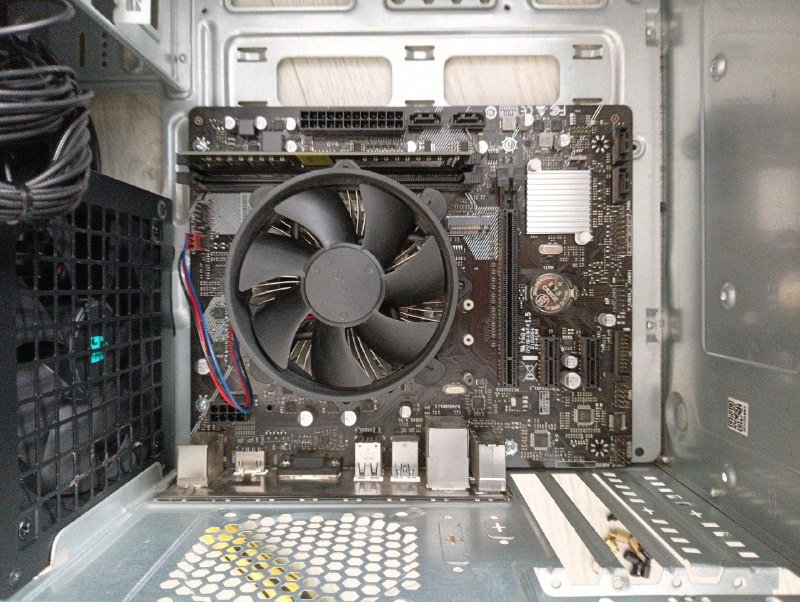 Материнская плата Biostar h510mhp 2.0 и процессор Intel i5-10400