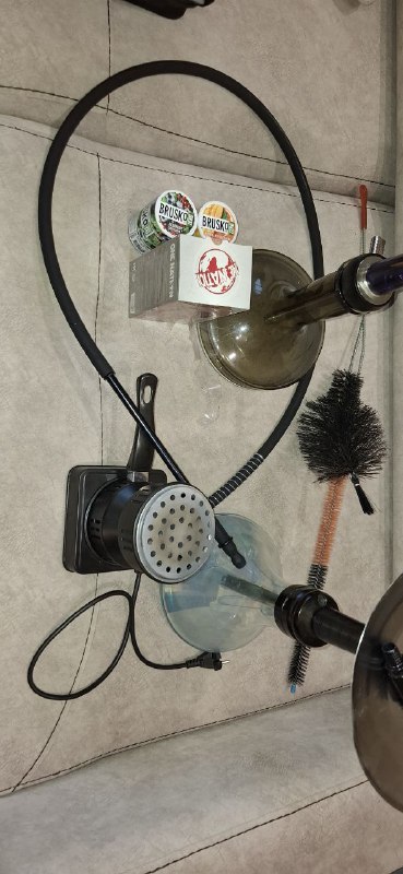 Два кальяна, угли, табак, электроплита 4