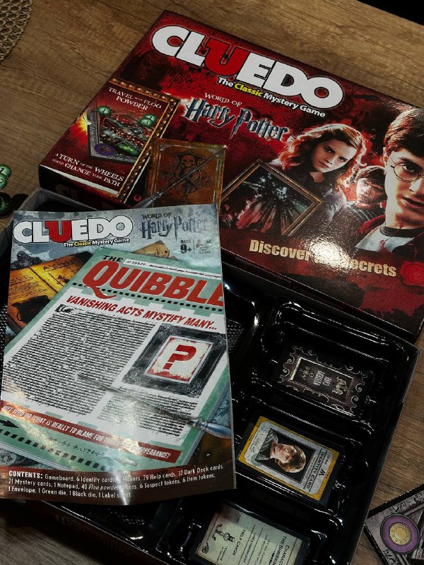 Игра настольная Cluedo Гарри Поттер 2