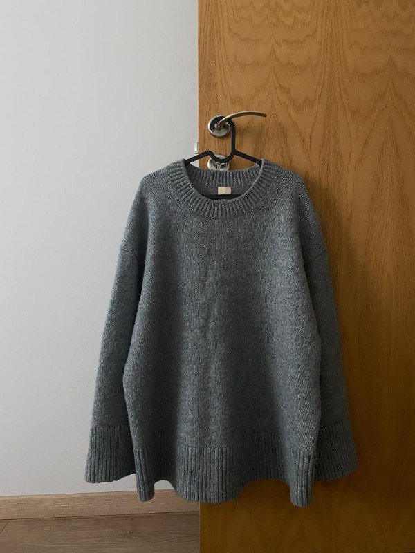 Свитер hm premium 100% шерсть L