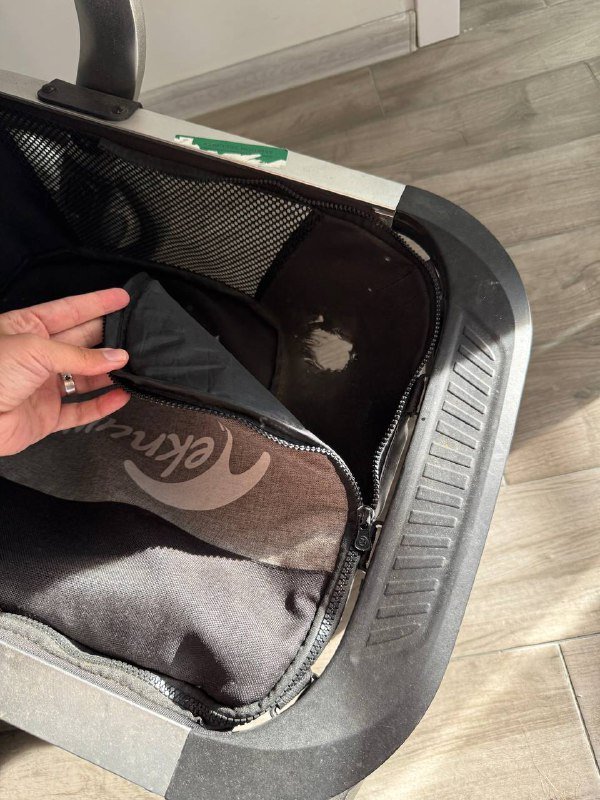 Коляска 2 в 1, люлька и сидячий блок 5