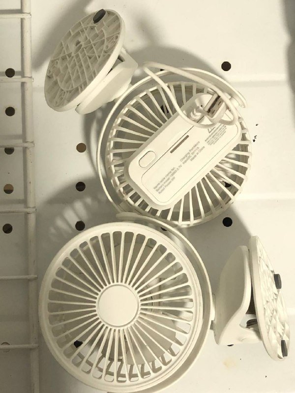 Портативные настольные вентиляторы на прищепке