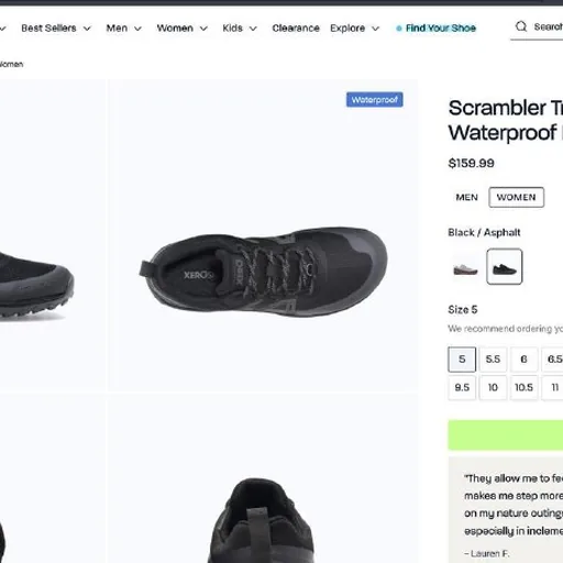 Xero Shoes Scrambler Trail Low WP кроссовки