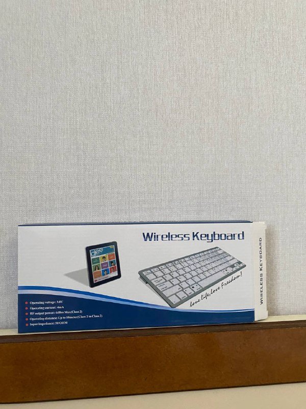 Беспроводная клавиатура с русскими буквами