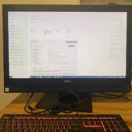 Моноблок Dell, клавиатура Razer Ornata V2