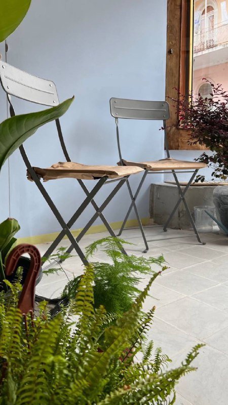 2 раскладных стула IKEA серые