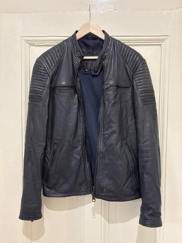 Кожанная куртка Idris Elba размер s 2