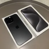 iPhone 15 pro max Black Titanium 512gb 2