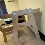 Регулируемый детский стол и стул 3
