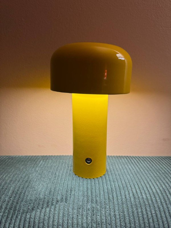 лампа ночник металлический с разным освещением 4