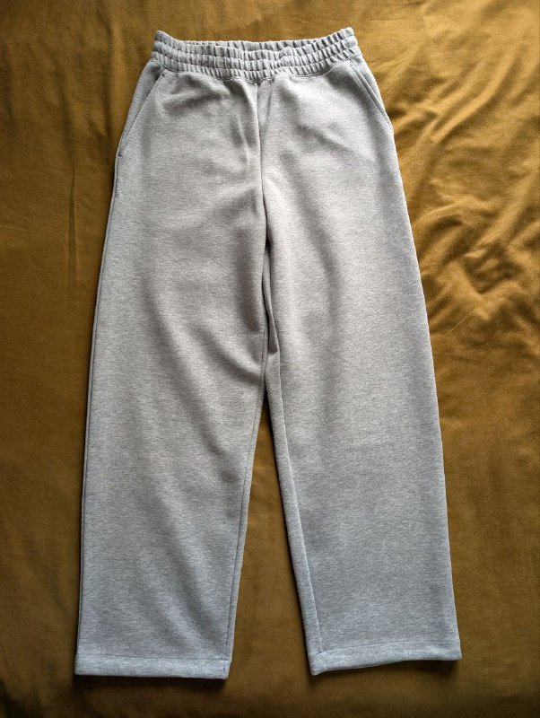 Штаны Uniqlo C Sweat Wide Trousers размер М 3