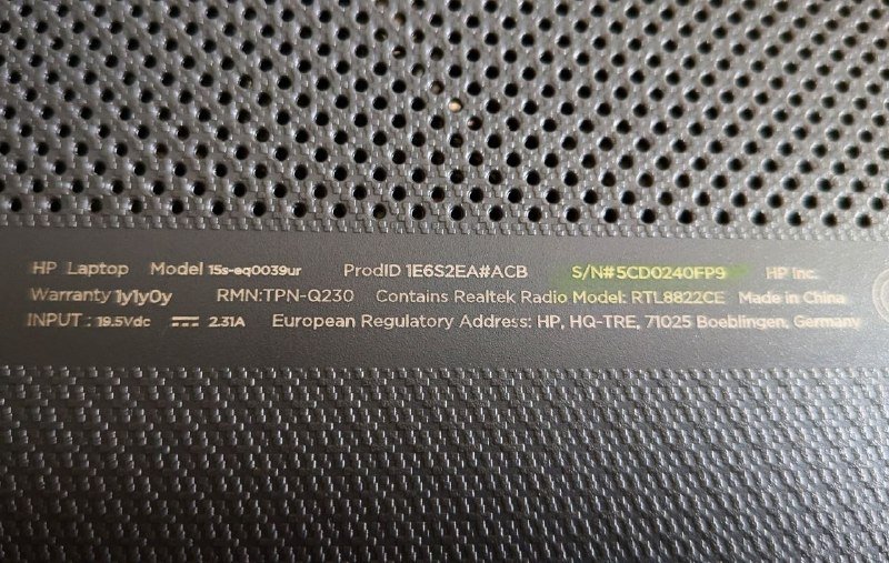 HP Laptop 15s 3