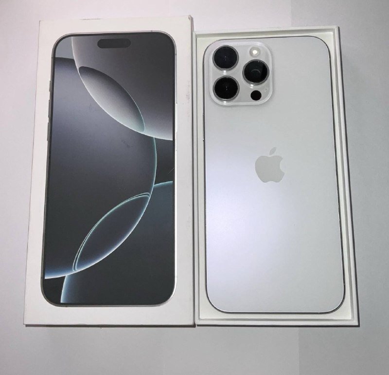 iPhone 16 Pro Max 256 GB White Titanium