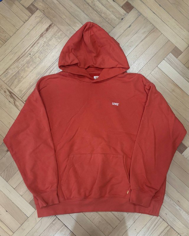 Худи Levi’s жёлтый, оранжевый размер XL 2