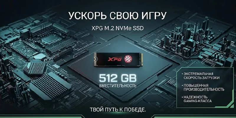XPG M.2 NVMe SSD 512 GB