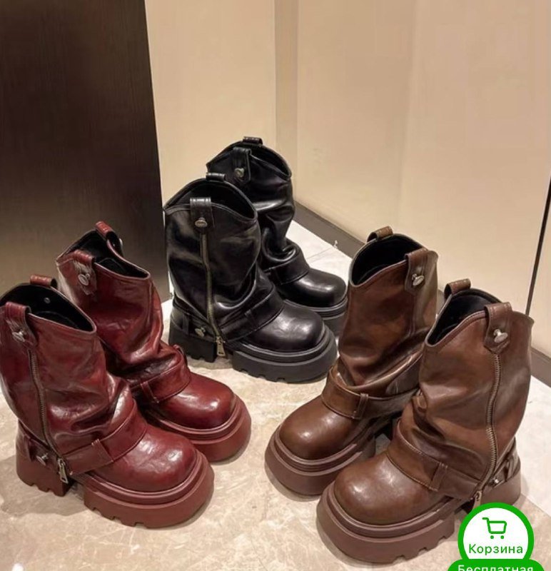 Женские сапожки 36-37 размера 5