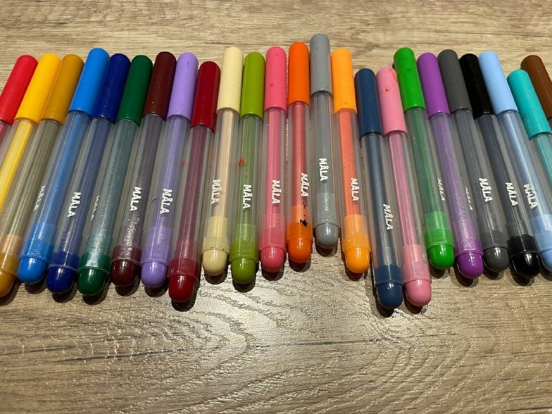 Фломастеры моющие 12 шт 5