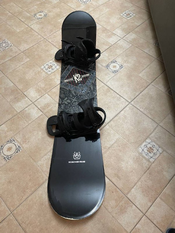 Сноуборд K2, крепления Burton Cartel, ботинки ThirtyTwo US 10 EU 43