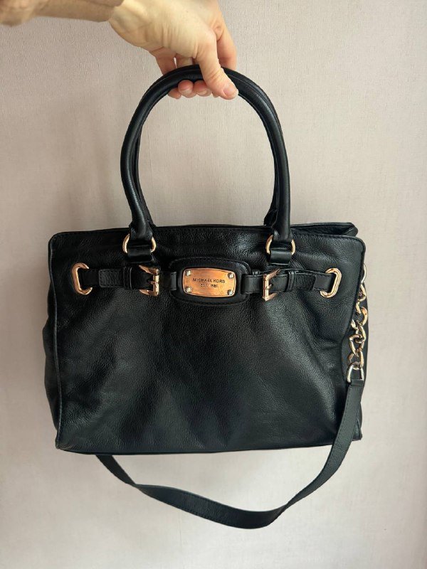 Сумка кожаная Michael Kors, сумка Tous