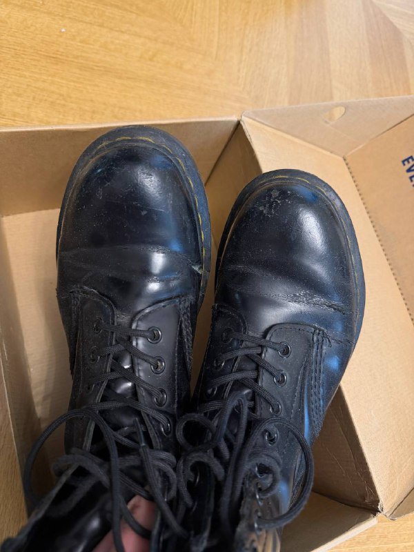 Кожаные ботинки Dr. Martens, размер 39/6 6