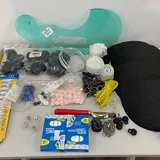 Пряжа, набор ниток, швейный набор, тракторные молнии 4