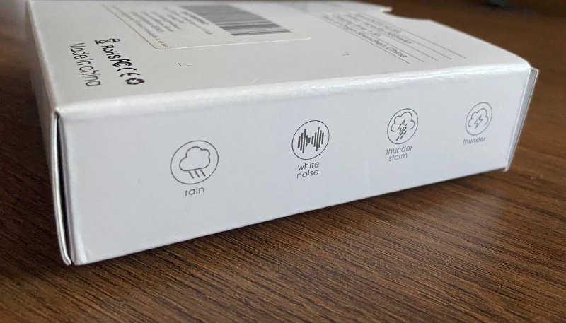 Портативный детский ночник с белым шумом 8