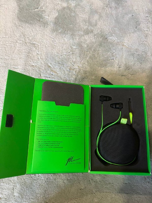 Игровые наушники Razer Hammerhead pro v2 2