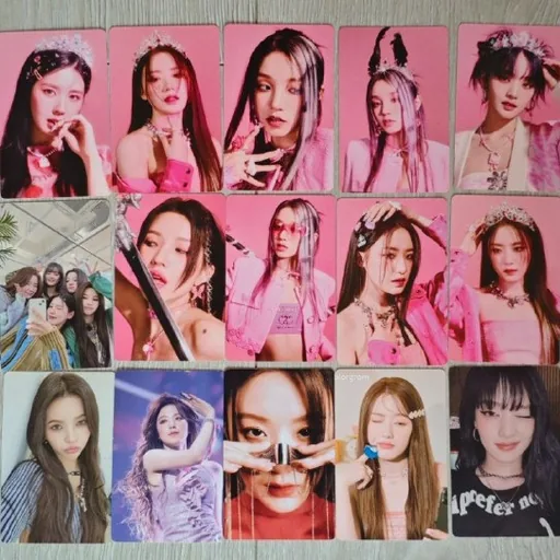 Наборы фотокарток (G)I-DLE, YUQI, MIYEON