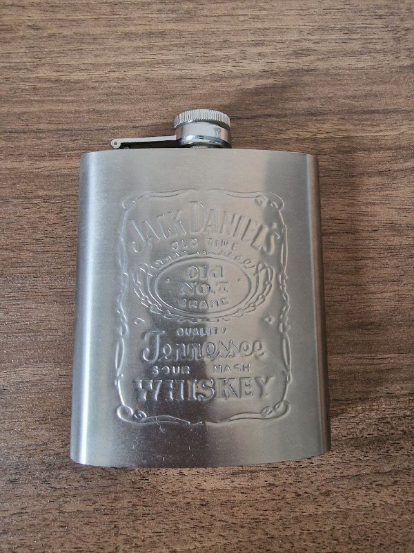 Фляга из металлизированного пластика 207 мл