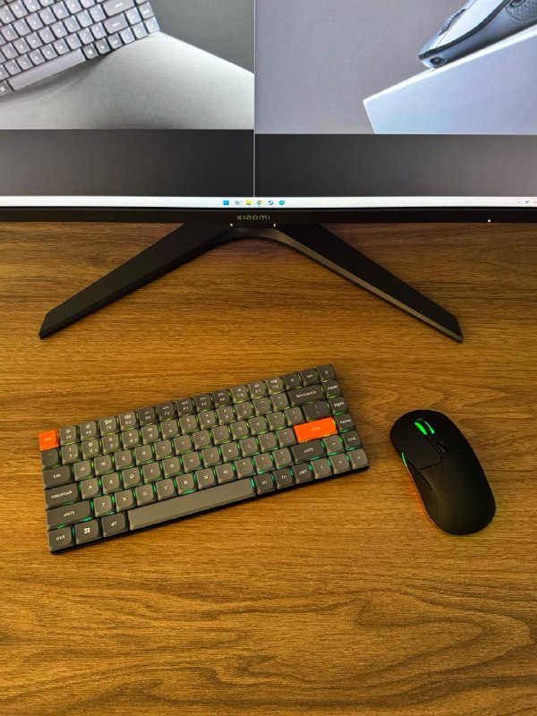 Клавиатура Keychron K3 Max и мышь Keychron M3 8