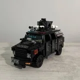 Конструктор бронеавтомобиль SWAT Police 2