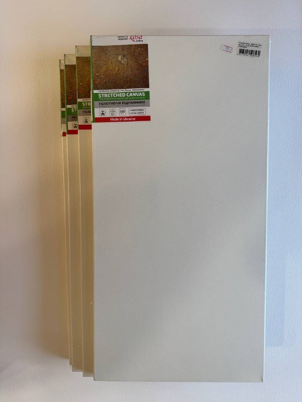 Акриловые чернила, холсты, холст в рулоне хлопок 2