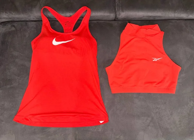 Майка Nike, топ Reebok